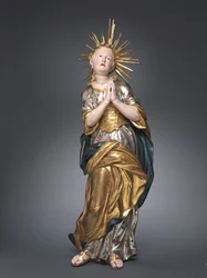 Szűz Mária gyermekként, 1750-1775.
