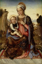 Szűz és gyermek, 15. század vége