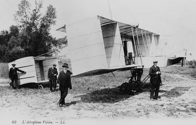 Voisin kétfedelű repülőgép, 1910