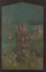 Falfestmény: Perszeusz és Androméda tájban, a császári villából..., Kr. e. 1. század.
