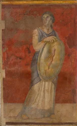 Falfestmény P. Fannius Synistor villájának H szobájából Boscoreale-ben, kb. Kr.e. 50-40