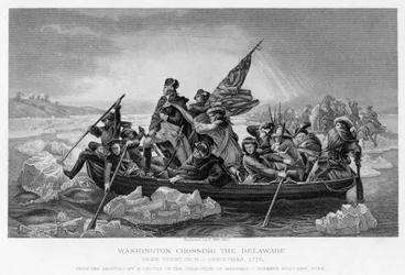 Washington átkelés a Delaware-en, 1776