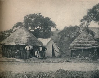 Wayside Store Szváziföldön, c1900.