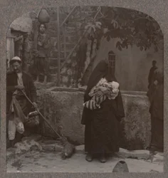 Peters huse kútja, Jaffa, c1900