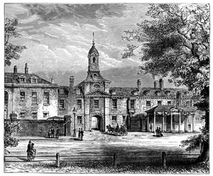 A Kensington-palota nyugati frontja, London, 1900