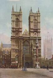 Westminster Abbey, 1935.
