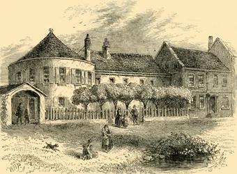White Conduit House 1820 körül, 1872 körül.