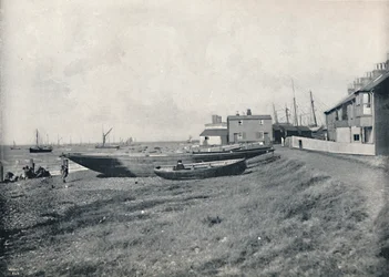 Whitstable – The West Beach, 1895
