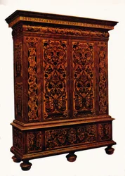 William és Mary Intarziás kabinet, 1690, 1925