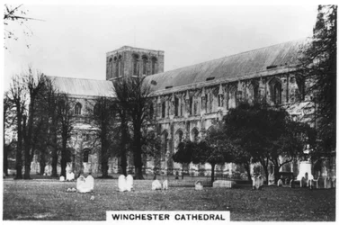 Winchester katedrális, Hampshire, 1937