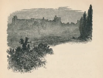 Windsori kastély a Home Parkból, 1895