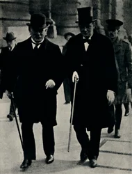 David Lloyd George-gal, 1917, 1945.