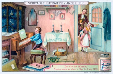 Wolfgang Amadeus Mozart 1759-ben, 1906-ban