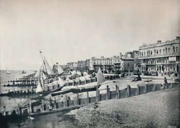 Worthing – Általános nézet a frontról, 1895