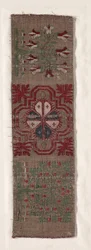 Szövött szalag, 1300-1400-as évek.