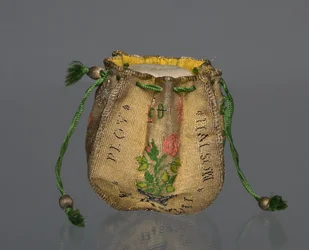 Szőtt erszény, 1700-as évek.