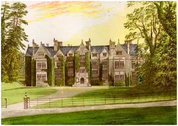 Wroxton Abbey, Oxfordshire, az északi család otthona, 1880