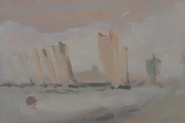 Yacht Racing a Solenten, kb. 1827.