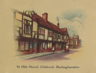 Ye Olde Ostrich Colnbrook, Buckinghamshire, 1939