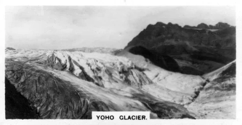 Yoho-gleccser, Sziklás-hegység, Kanada, 1920-as évek