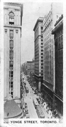 Young Street, Toronto, Kanada, 1920-as évek