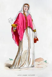 Fiatal nő Gallia, 1882-1884