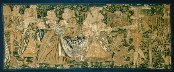 Kézimunka Valance, 1575 körül