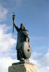 Nagy Alfréd szobra (849-99)
