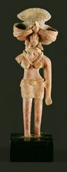 Terrakotta anyaistennő, Mohenjodaro, ie 2300-1750