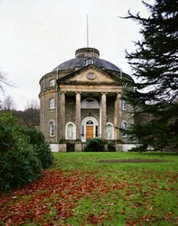 Kilátás a Belle Isle House-ra, a Windermere-tónál, 1774-1781 között épült