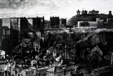 Kilátás Edinburgh-ra