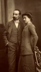 Alfredo Trombetta és felesége
