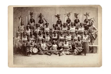 Ashanti csoportelőadás, Németország, 1890-es évek