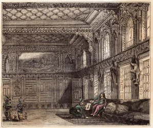 Lady Mary (Marie) Wortley Montagu (Wortley-Montagu) (1689-1762) brit írónő keleti ruhába öltözve arabul tanult 1717-es törökországi tartózkodása alatt. 19. századi metszet