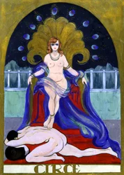 Circe, a varázslónő, 1900 körüli (illusztráció)