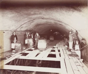 Építés, alagutak A Rotherhithe-alagút építése, London