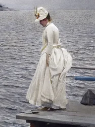 Részletei: Nyári szünidő (1886, akvarell, papír). Stockholm, magángyűjtemény. Anders Zorn (1860-1920)
