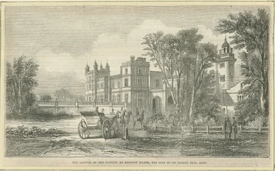 Drayton Bassett – "Drayton Manor" : fametszet, és [?XIX. század]