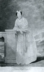 Florence Nightingale, angol ápolónő és kórházi reformátor, 1860 körül