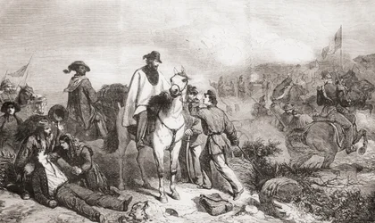 Garibaldi Olaszországban Róma 1849-es ostroma idején