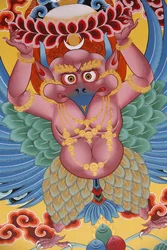 Garuda. Anger kolostor, szépirodalom, Nepál