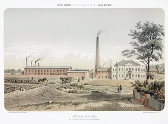 General Industrial Scenes A cink a németországi Mulheim an der Ruhr-ban dolgozik