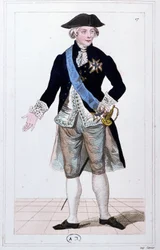 Lafayette tábornok, a Nemzeti Gárda parancsnoka, 1810 körül