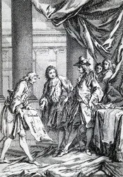XV. Lajos francia király.