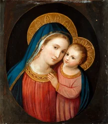 Jó Tanácsos Madonna névtelen festménye Torre del Greco, Madonna del Buon Consiglio templom