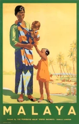 Malaya, Unkarin liittovaltion Malaiji-rautatie
