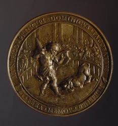 A pestisjárvány emlékére 1656-1657 között Rómát ellepték