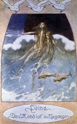 Sellők, 1900 körül (képeslap)