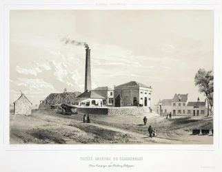 Bányászat, Szén Szénbányászati Vállalat, Pieton Campagne, Belgium