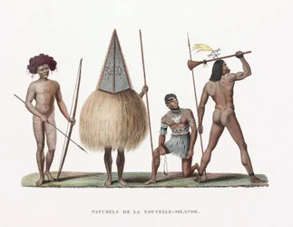 Új-Írország (ma Pápua Új-Guinea) „bennszülöttjei”